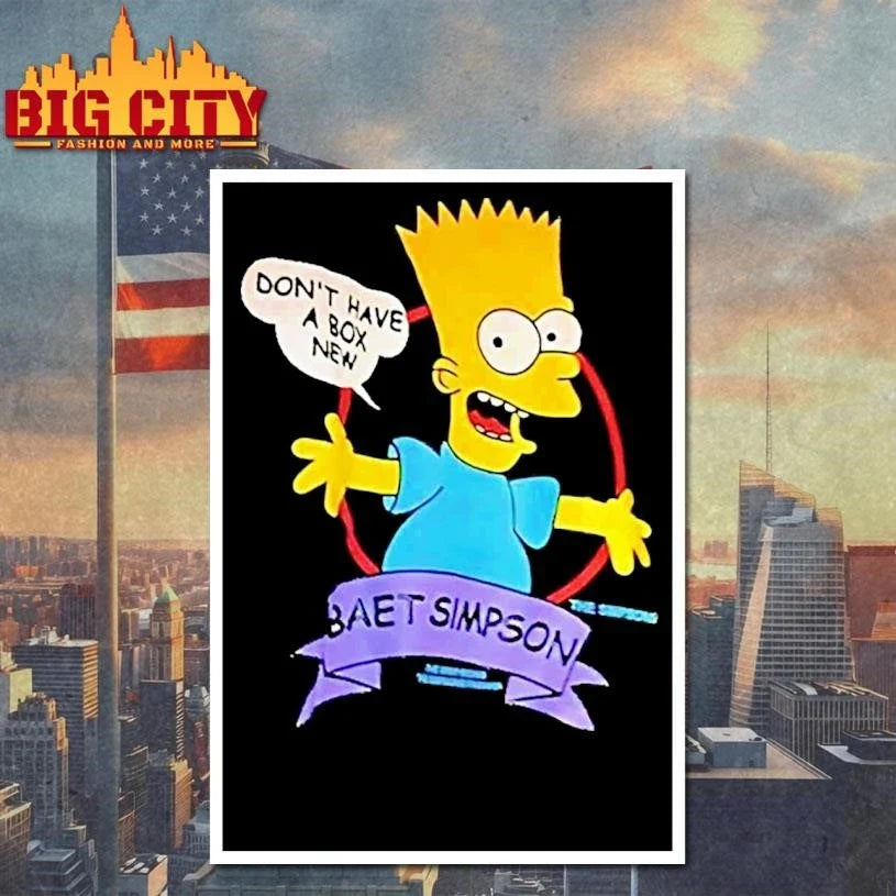 The Simpsons Bart Simpson Novelty Funny Shirt Unisex