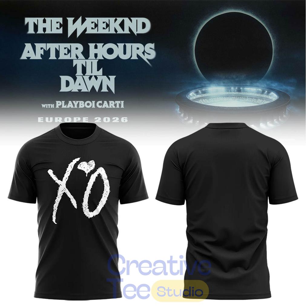 The Weeknd After Hours Til Dawn Tour Shirt