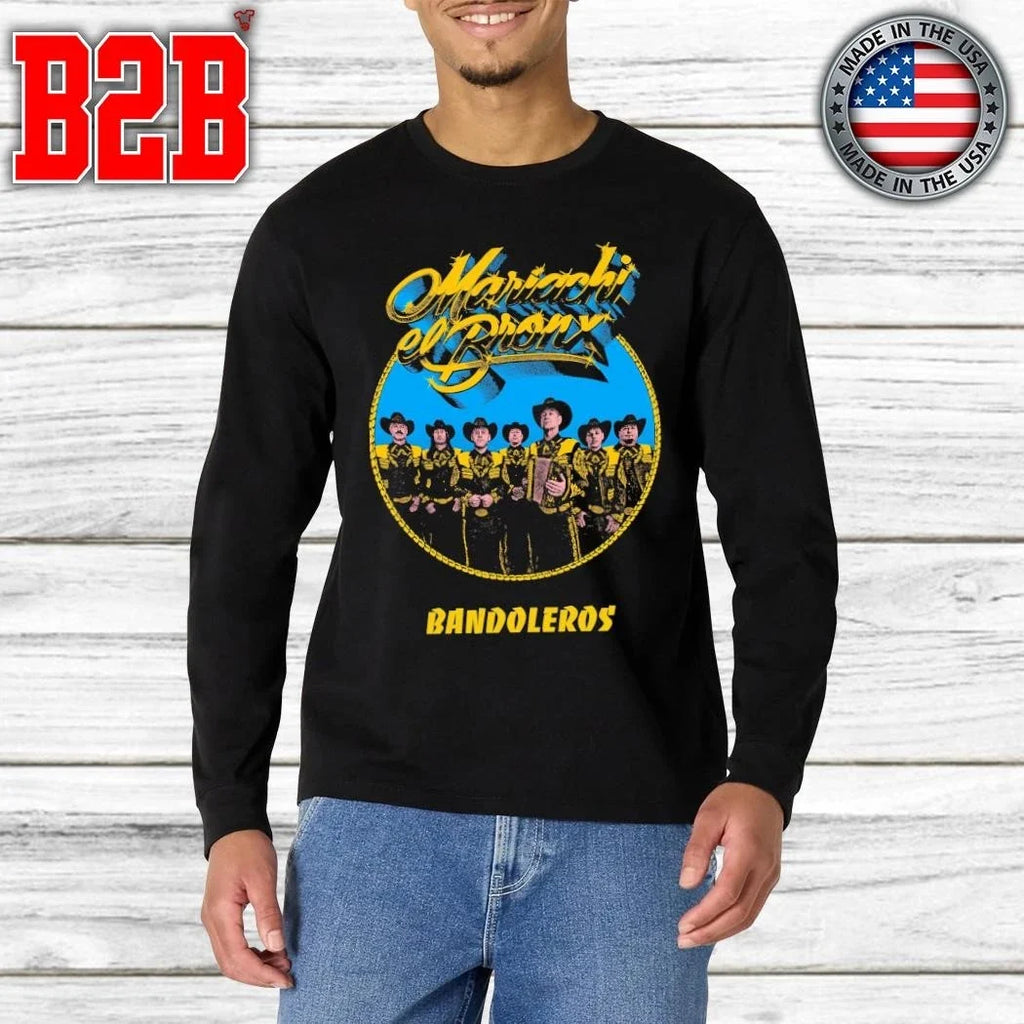 Thebronxxx Bandoleros Black Shirt Unisex