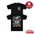 This Wild Life Floral Skeleton Two Sided Shirt Unisex