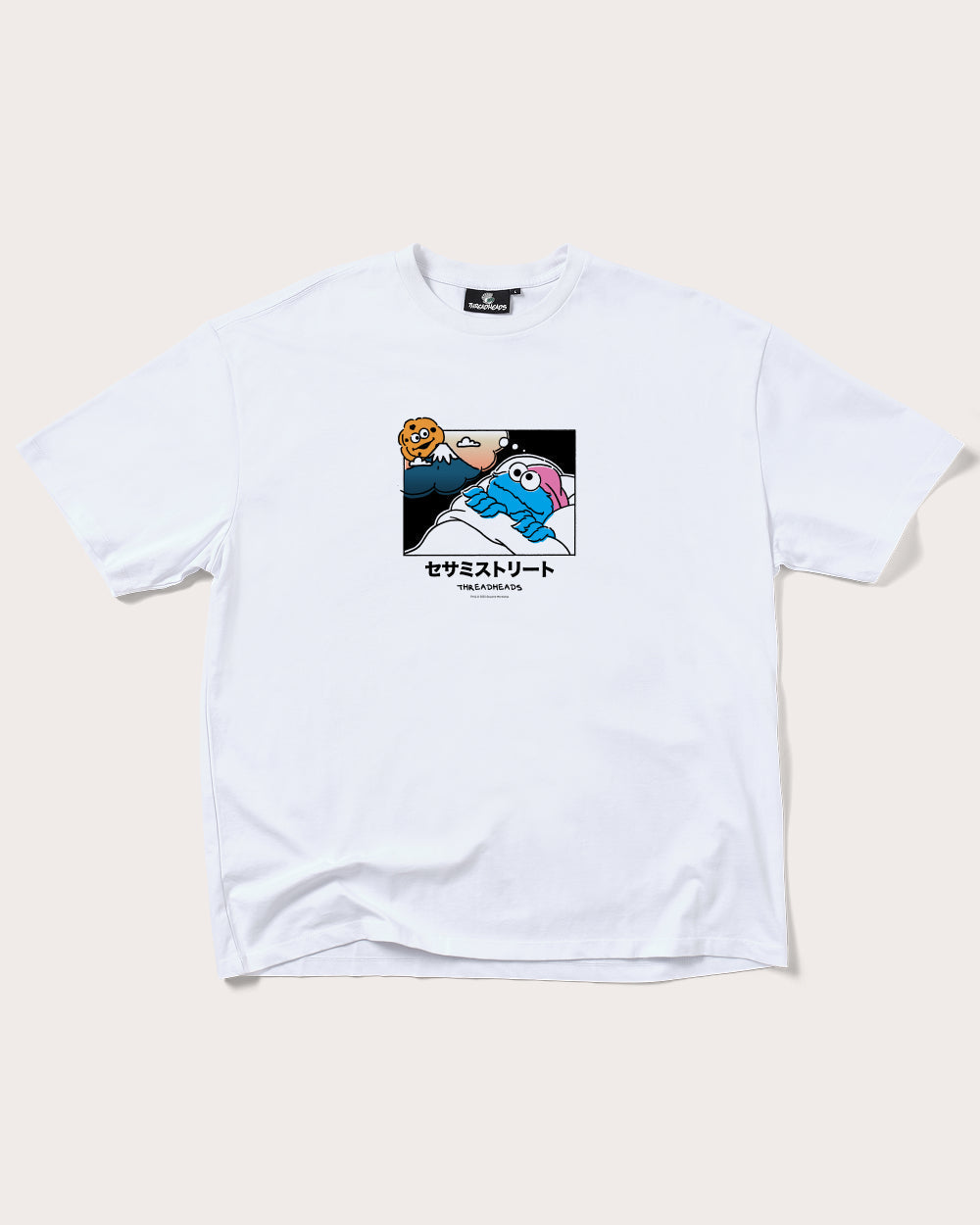 Cookie Monster Fuji Dreaming Oversized Tee Unisex