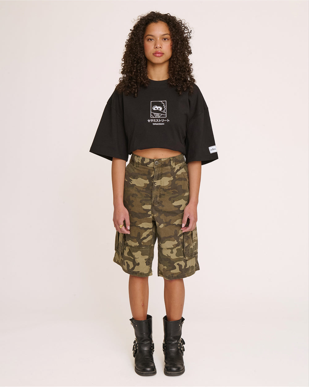 Big Bird Japanese Oversized Tee Unisex