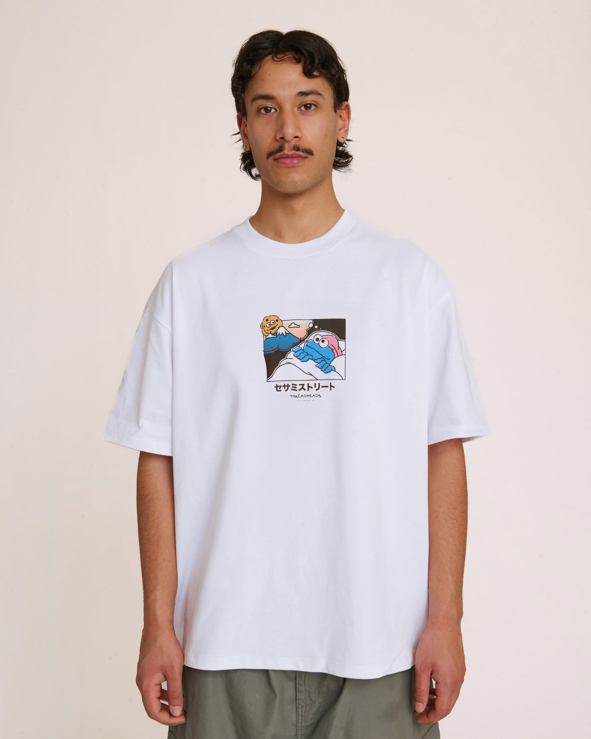 Cookie Monster Fuji Dreaming Oversized Tee Unisex