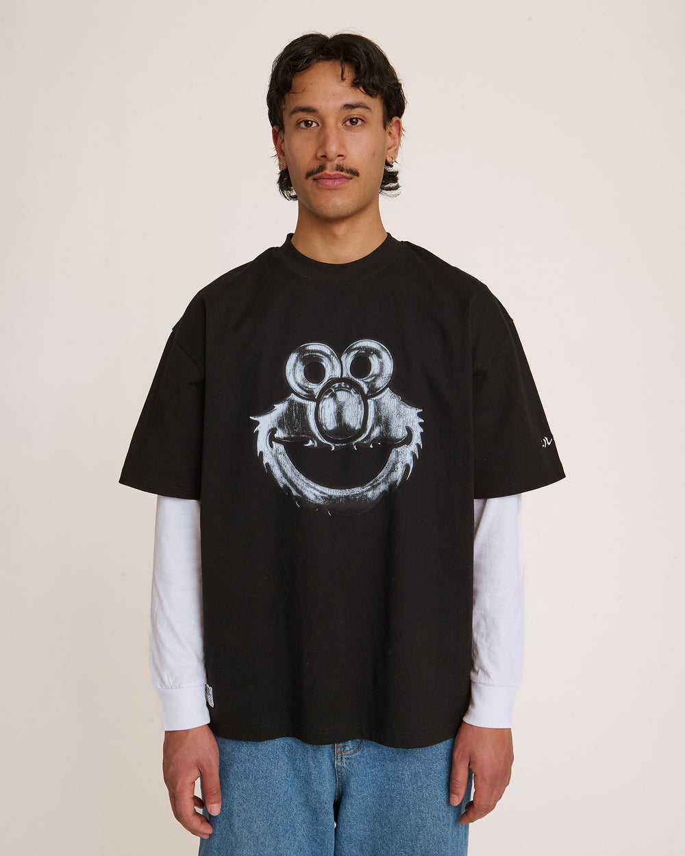 Elmo Chrome Oversized Tee Unisex