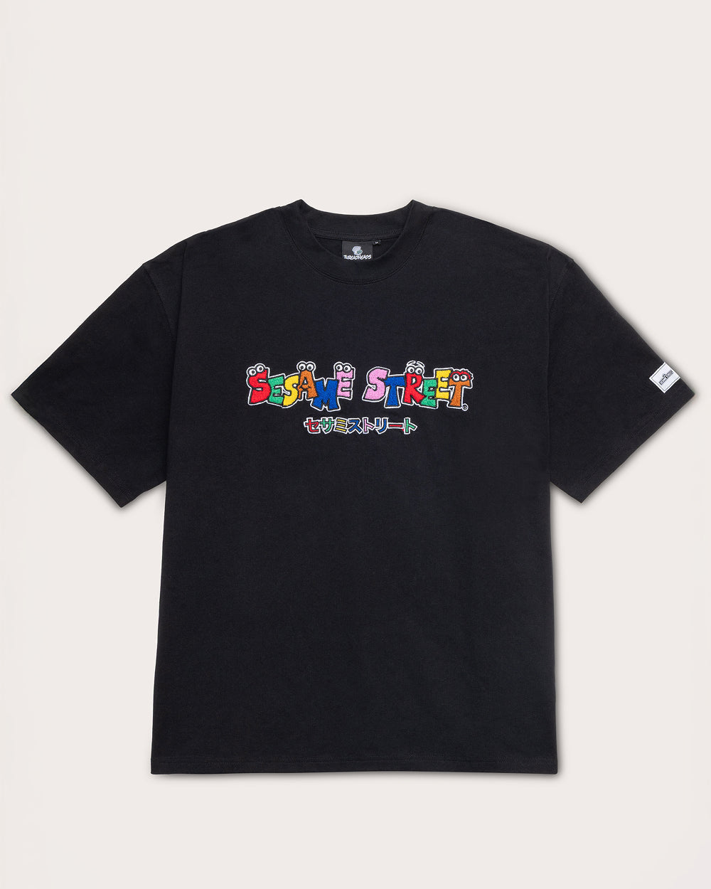 Tokyo Bin Party Black Oversized Tee Unisex