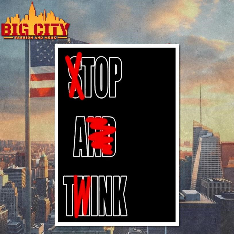 Top A Tink Stop And Twink Shirt Unisex