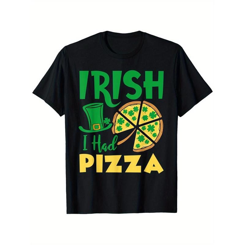 [Travel Essentials] Irish I Had Pizza Funny St. Patrick's Day Gift T-Shirt