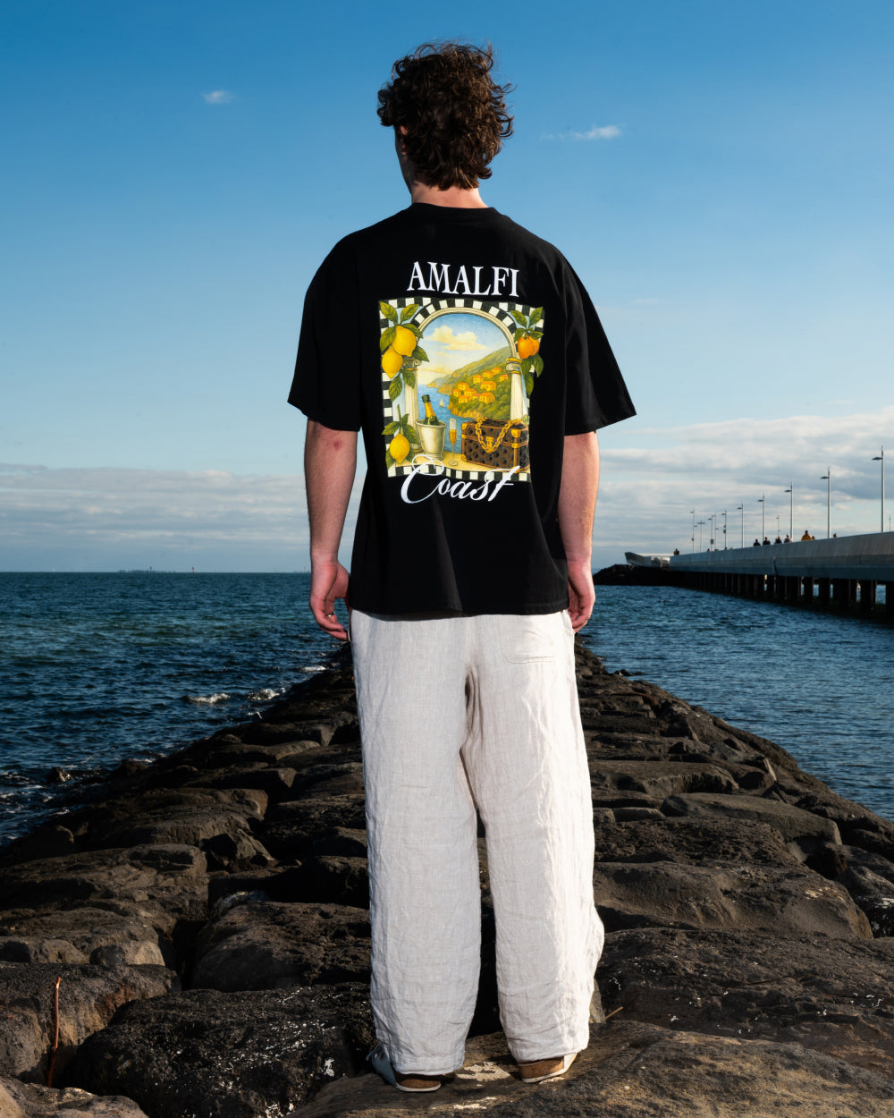 Amalfi Coast Oversized Tee Unisex