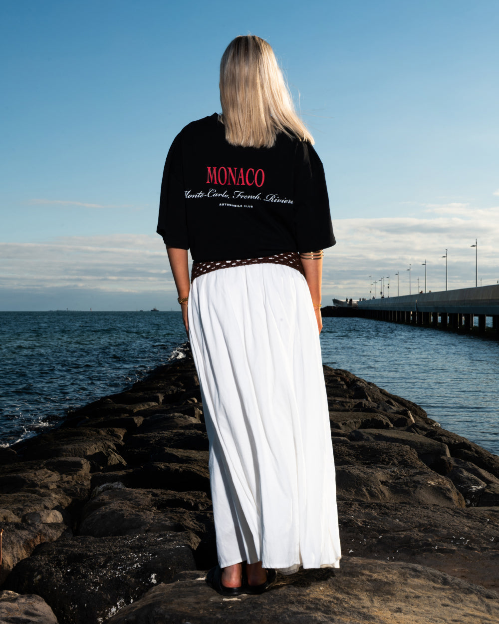 Monaco Auto Club Oversized Tee Unisex