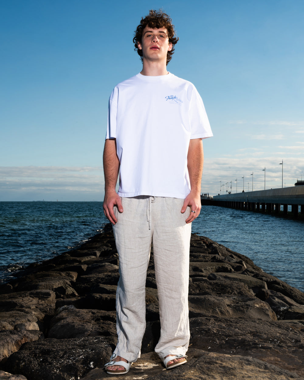 French Riviera Oversized Tee Unisex