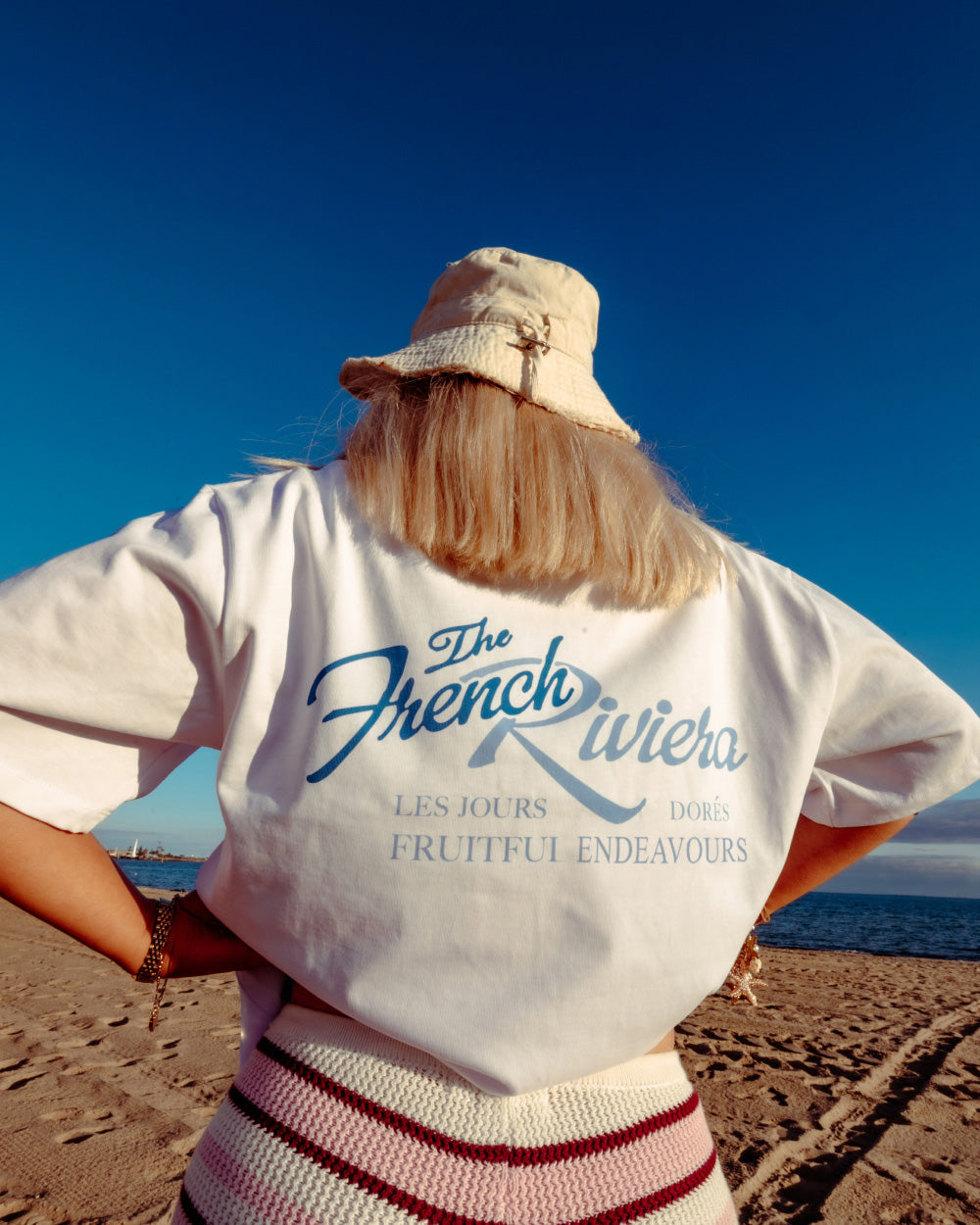 French Riviera Oversized Tee Unisex