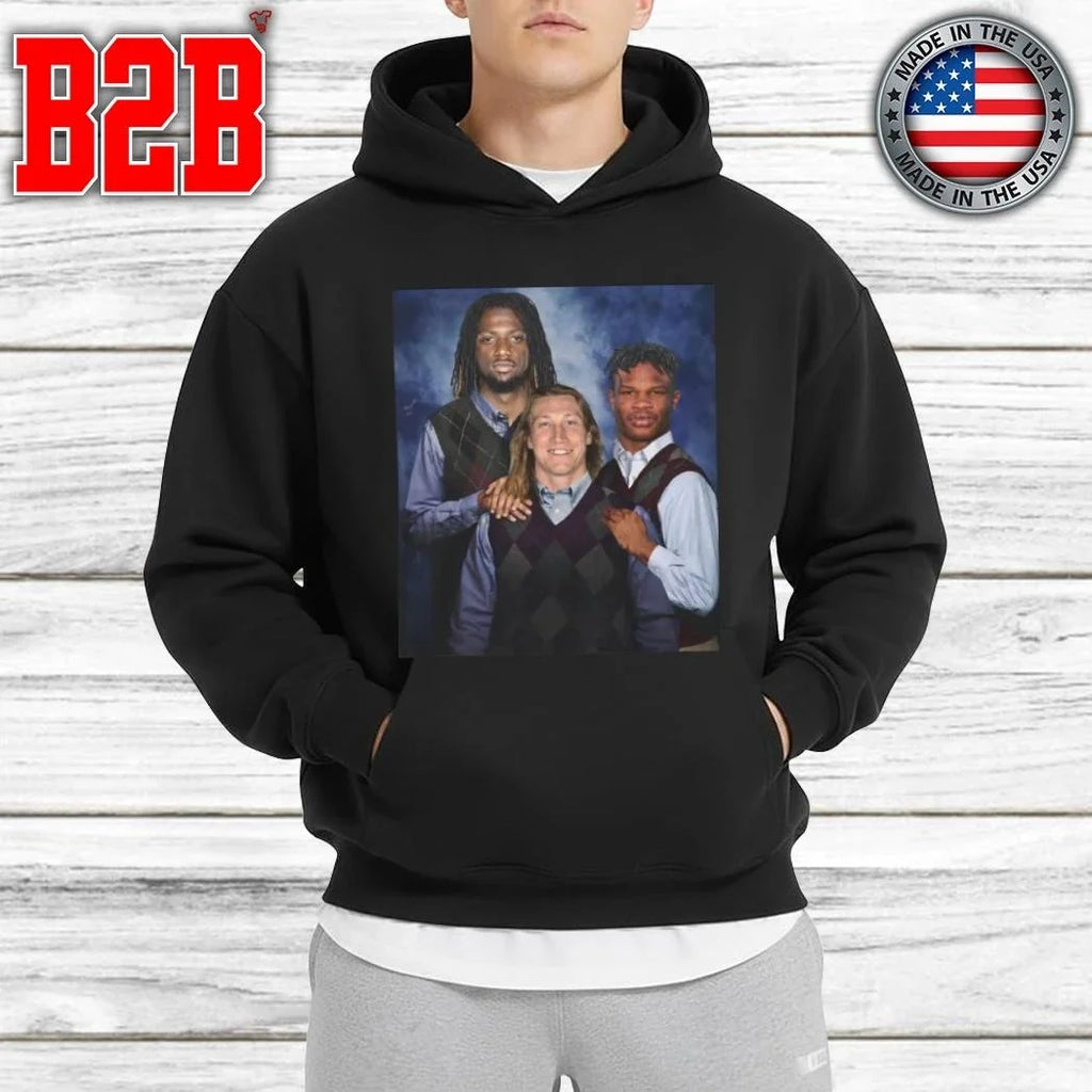 Travis Hunter Trevor Lawrence Brian Thomas Jr. Step Brothers Shirt Unisex