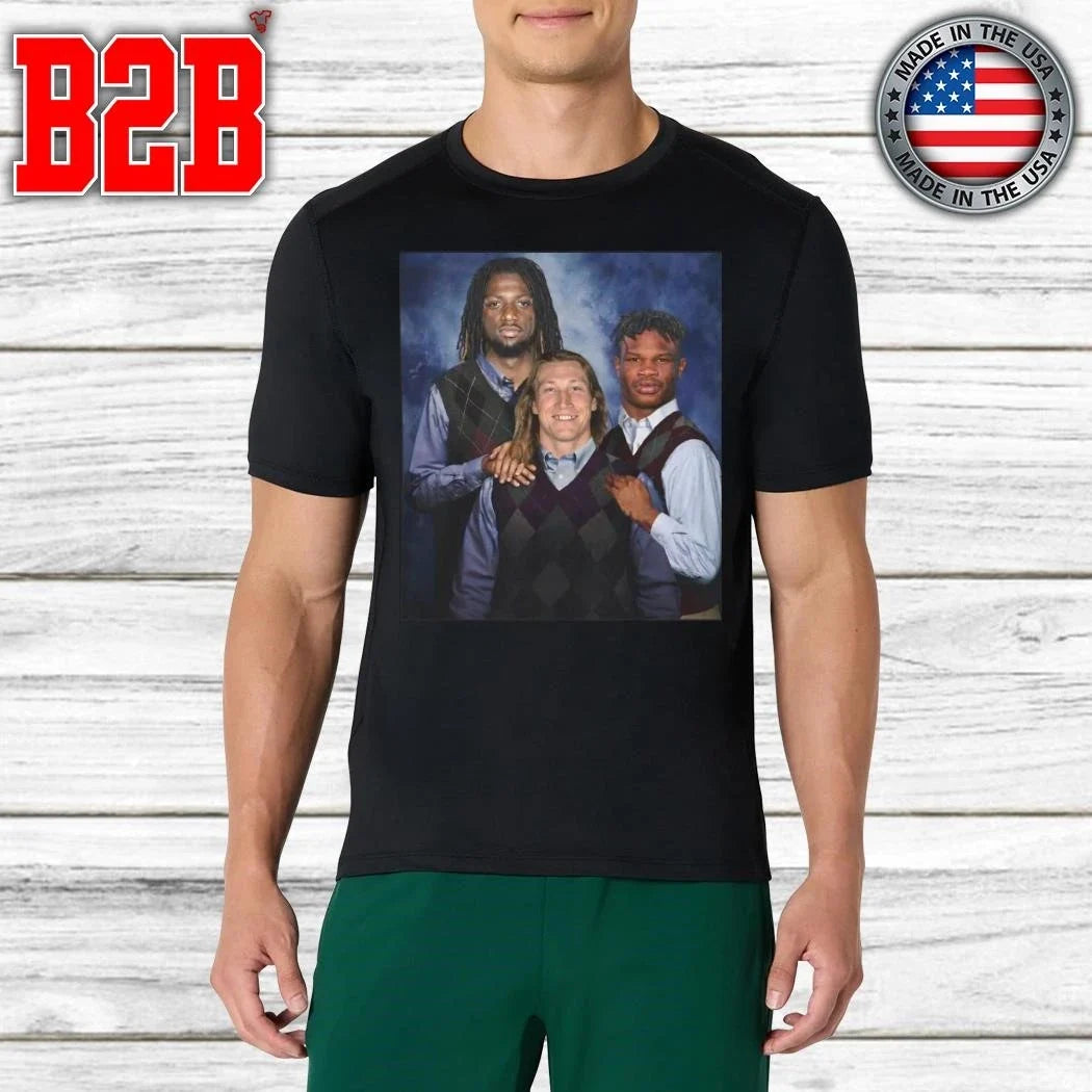 Travis Hunter Trevor Lawrence Brian Thomas Jr. Step Brothers Shirt Unisex