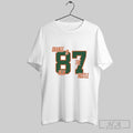 Travis Kelce Orange Is The New Hustle 87 T Shirts Unisex