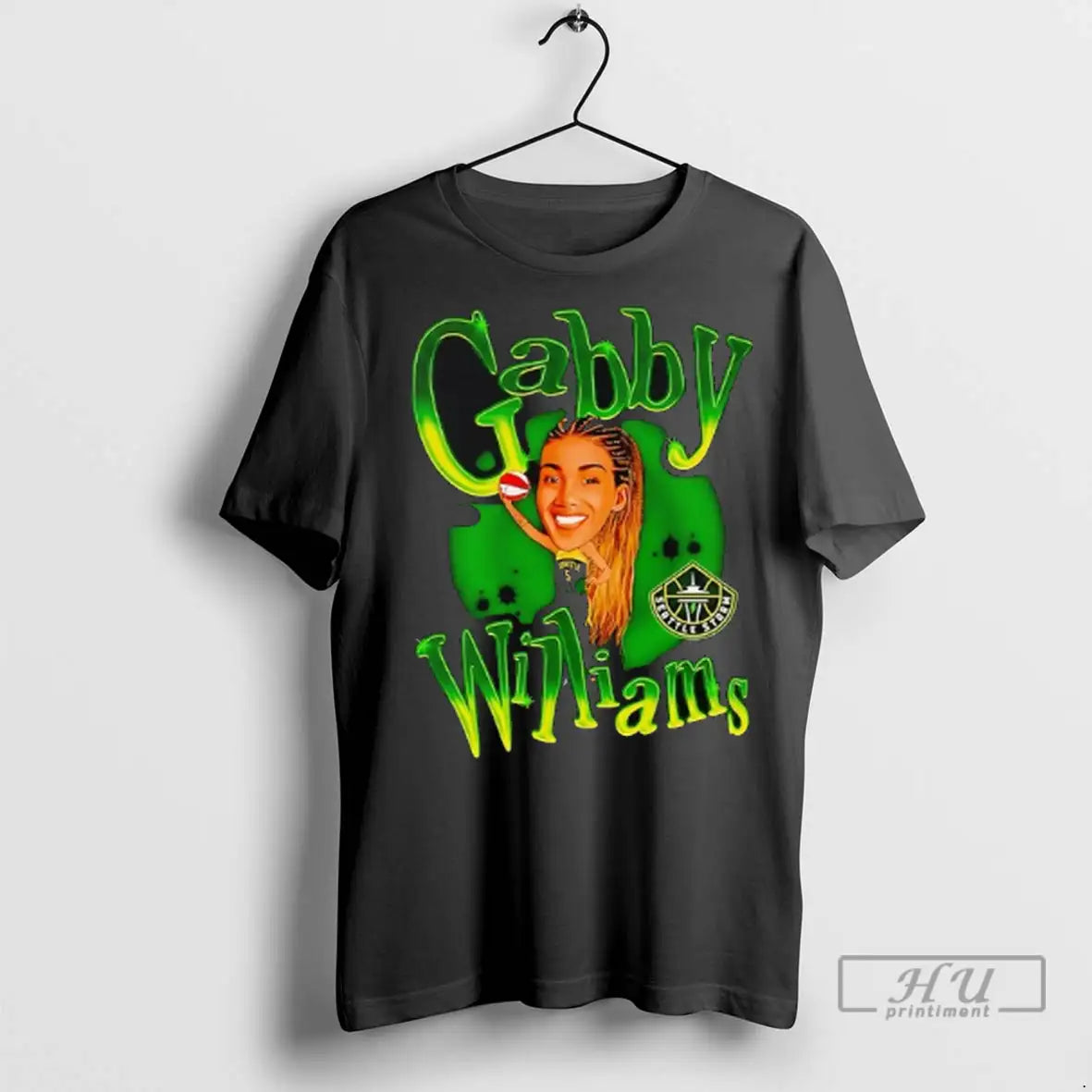 Trending Gabby William Seattle Storm Basketball Graphic T Shirts Unisex