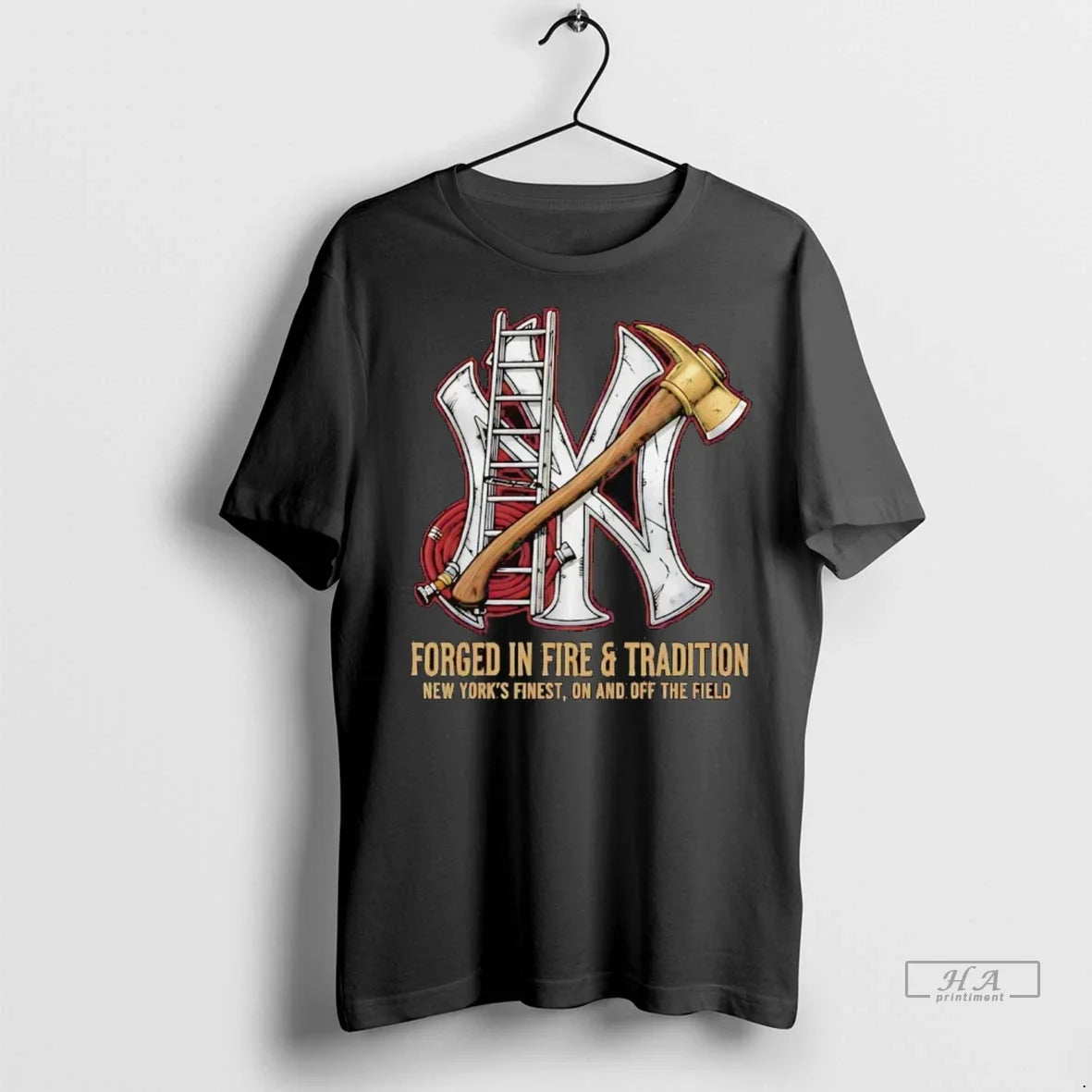 Trendy Officials New York Yankees Forged In Fire And Tradition Ny Finest On And Off Unisex