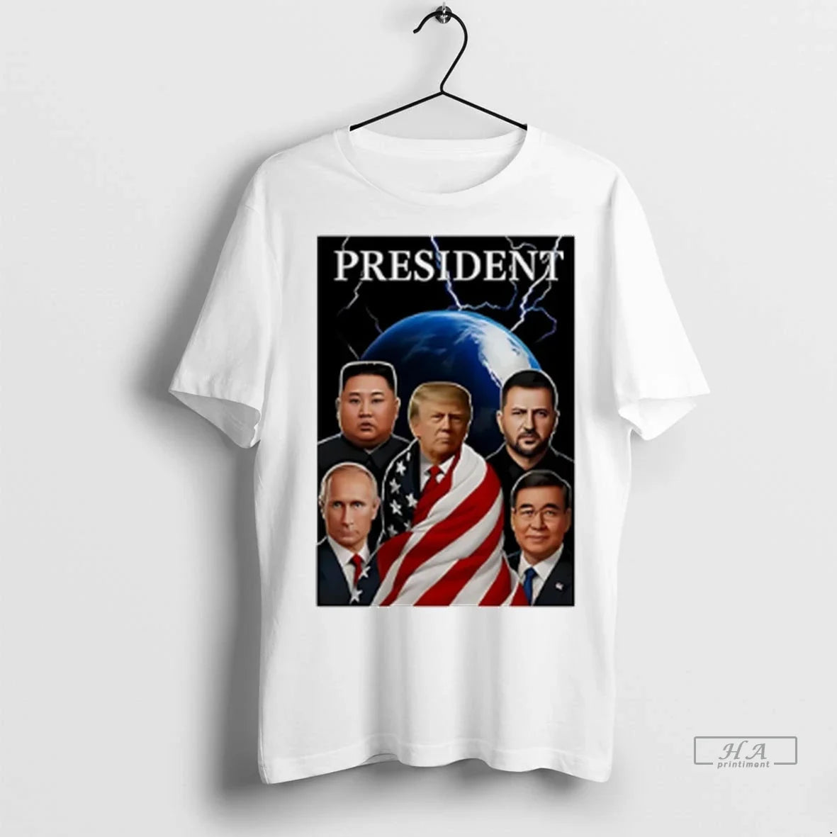 Trendy Officials Presidents Global Trump Putin Zelenskyy Kim Jong Un Xi Jinping Shirt Sweater
