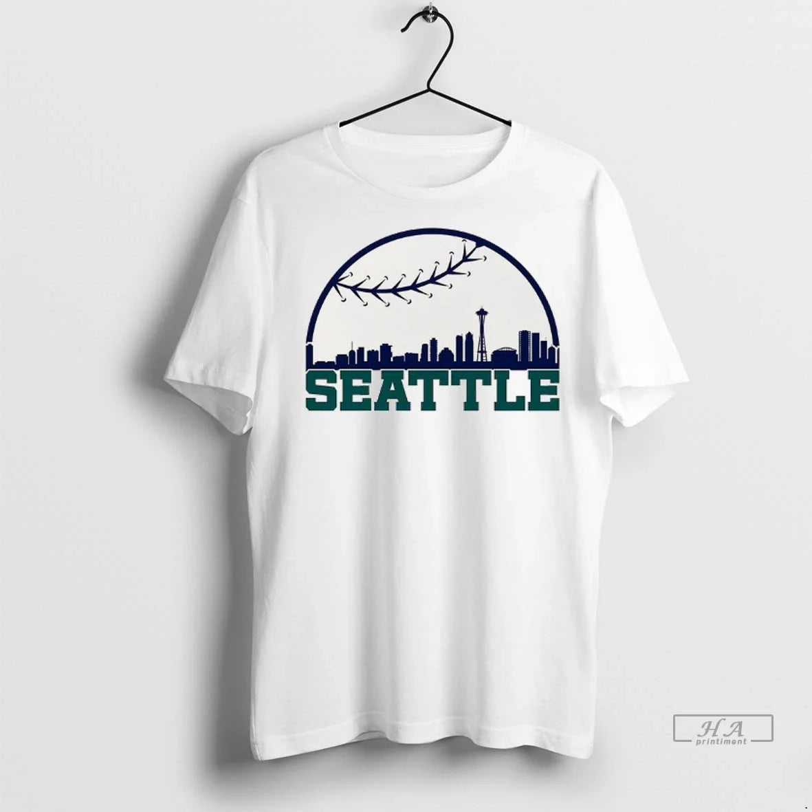 Trendy Officials Seattle Mariners Baseball Skyline Shirt Sweater Unisex