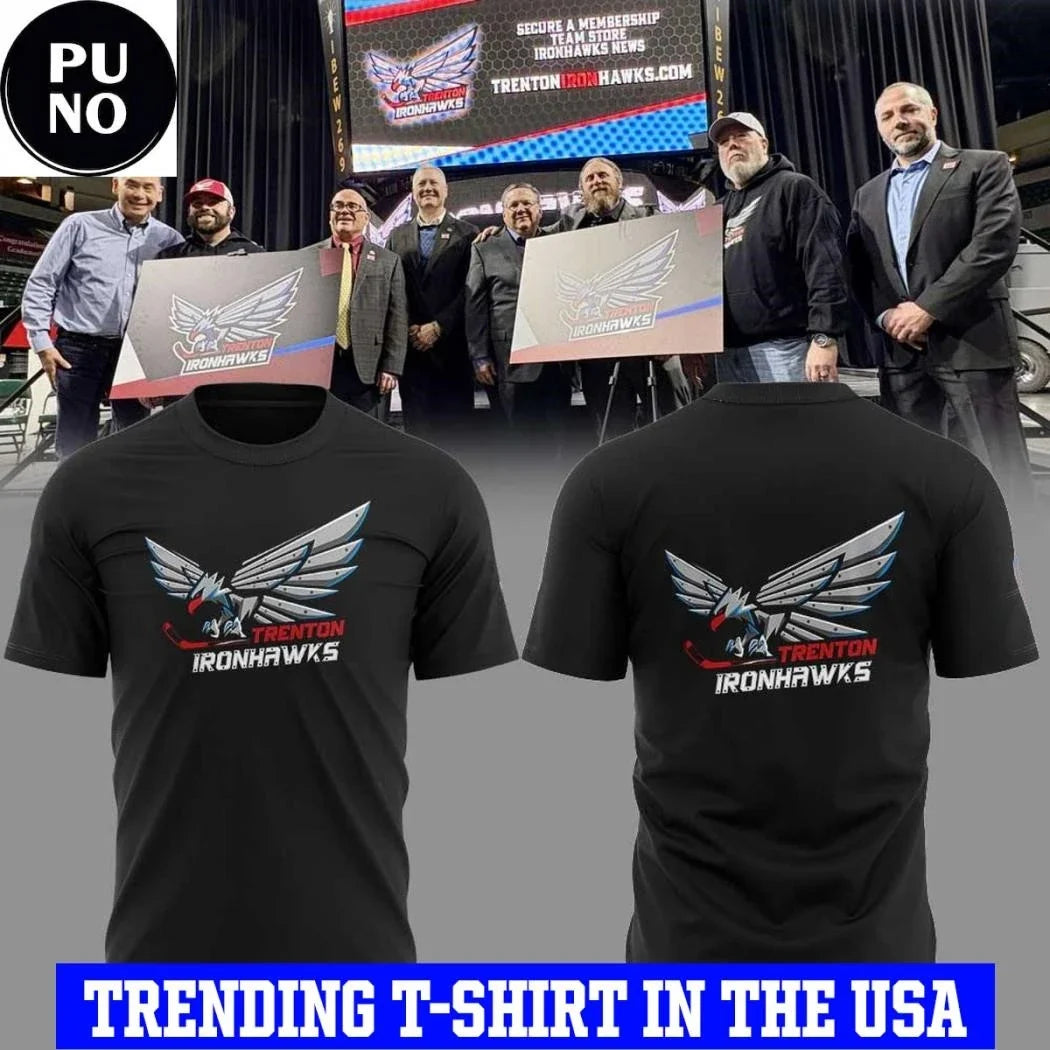 Trenton Ironhawks New Era Starts 2026 Shirt Unisex