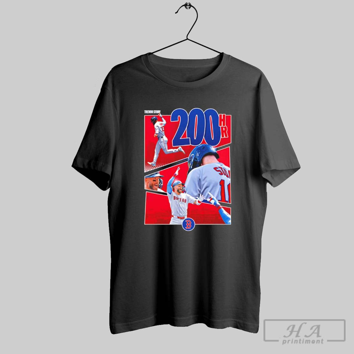 Trevor Story Boston Red Sox 200 Hr Unisex