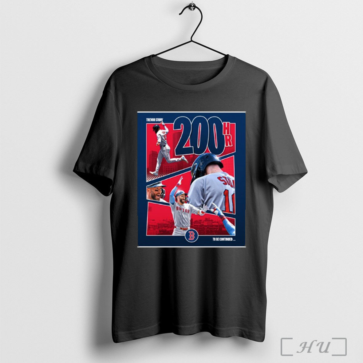 Trevor Story Boston Red Sox 200 Home Runs T Shirt Unisex