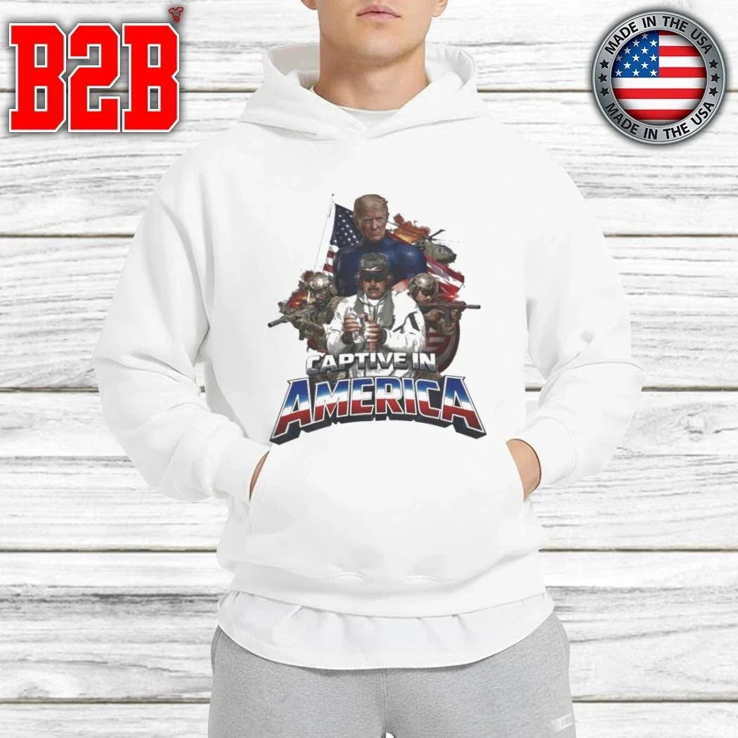 Trump And Maduro Captive In America Shirt Unisex
