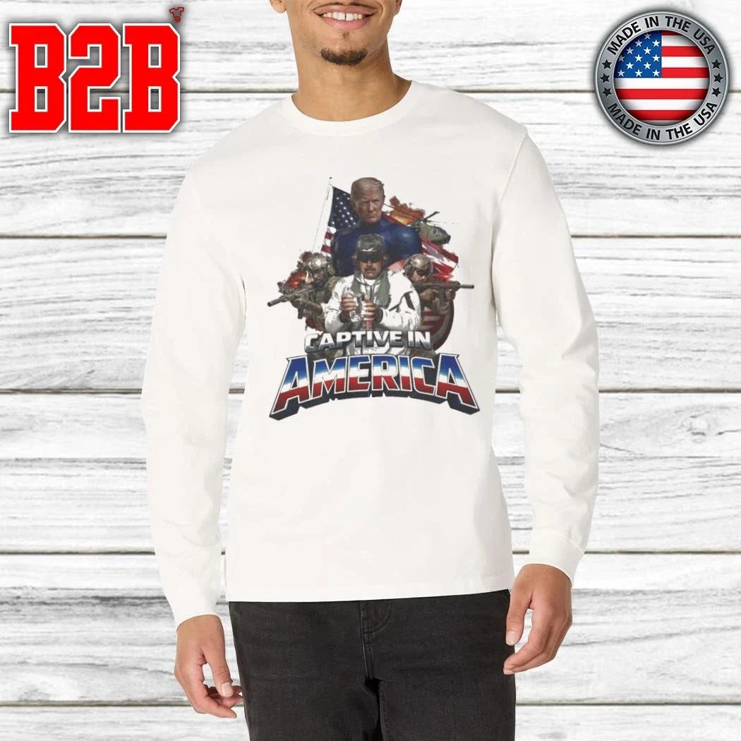 Trump And Maduro Captive In America Shirt Unisex