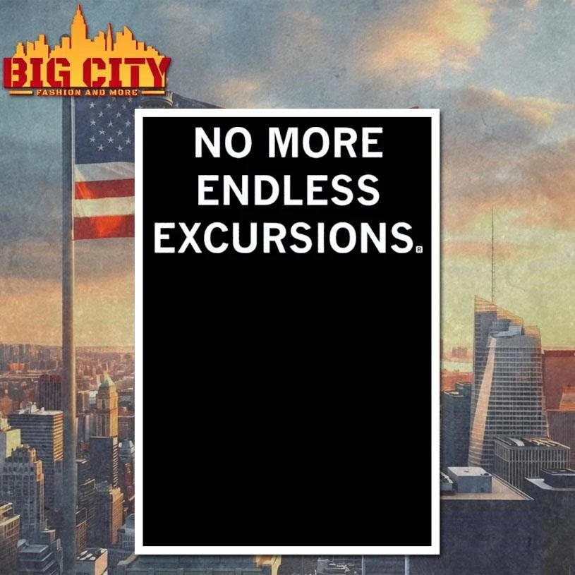 Trump No More Endless Excursions Shirt Unisex