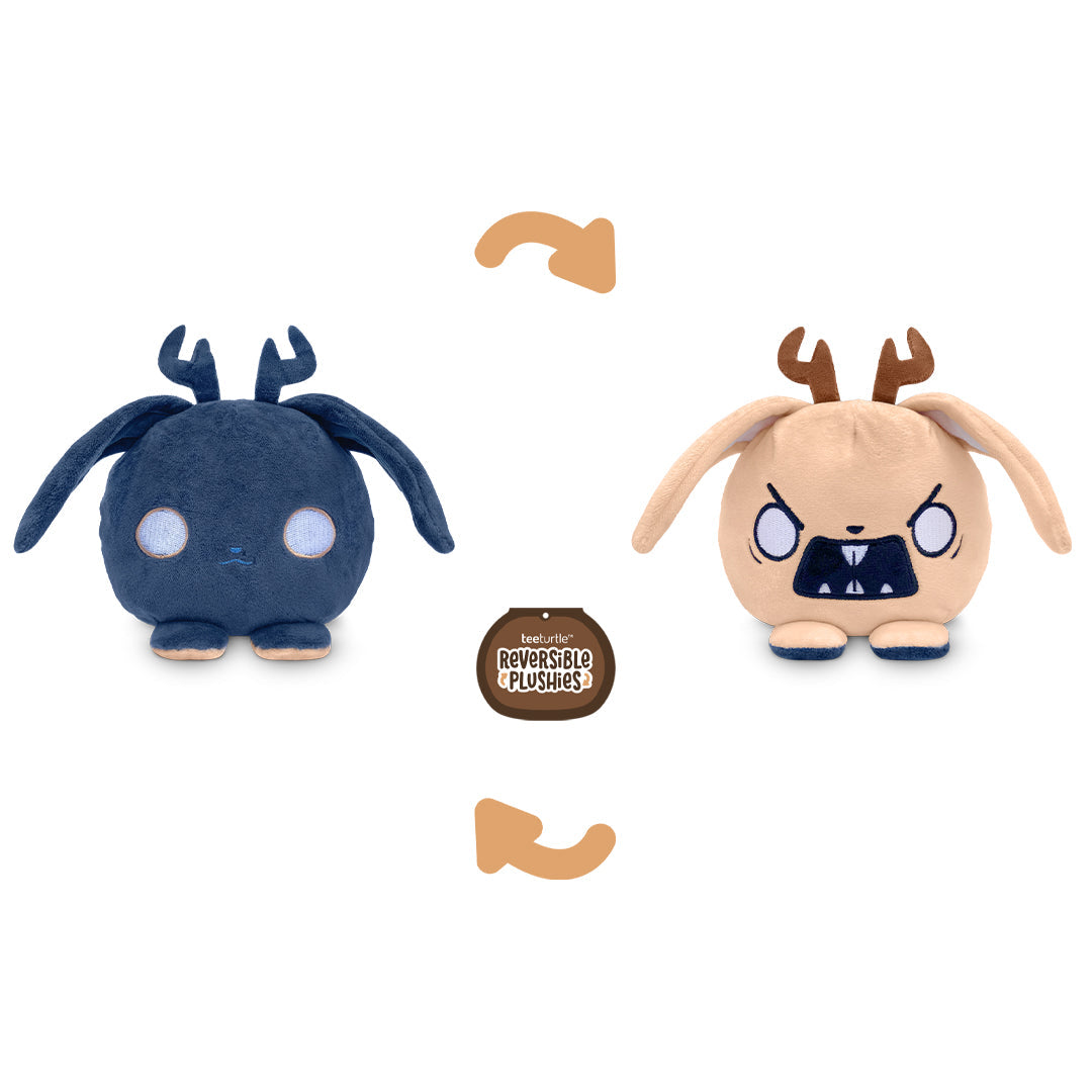 Twisted Cryptids: Jackalope 4" Reversible Plushie Unisex