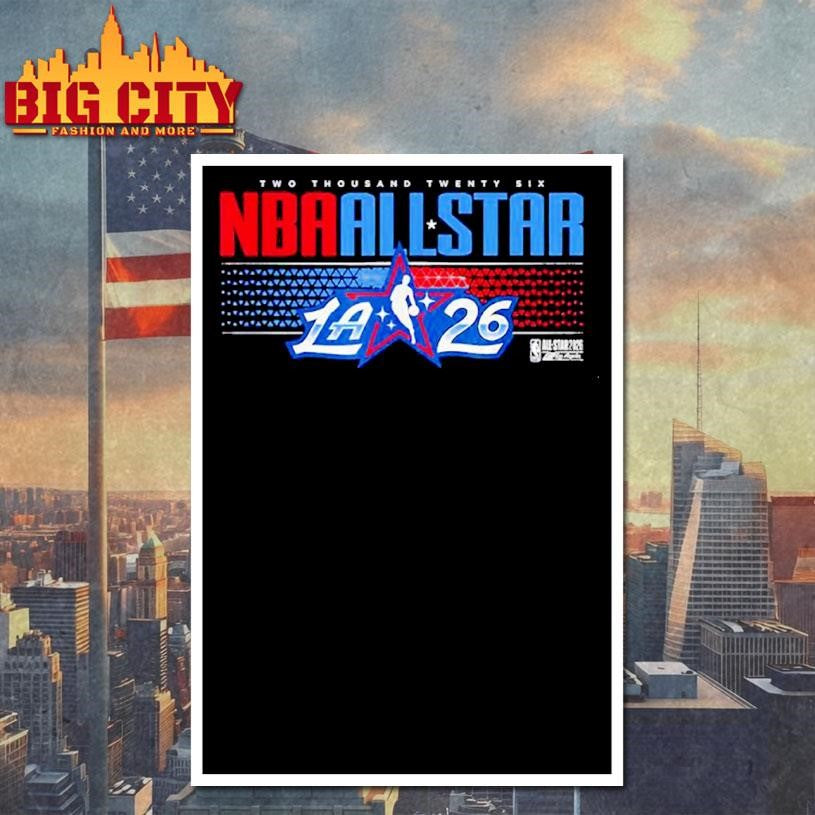 Two Thousand Twenty Six NBA Official 2026 All-Star Shirt Unisex