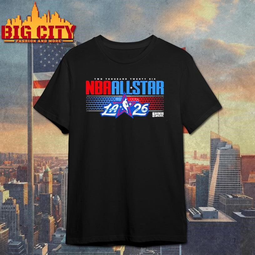 Two Thousand Twenty Six NBA Official 2026 All-Star Shirt Unisex