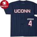 UConn Baseball George Springer 4 Two Sided Shirt Unisex