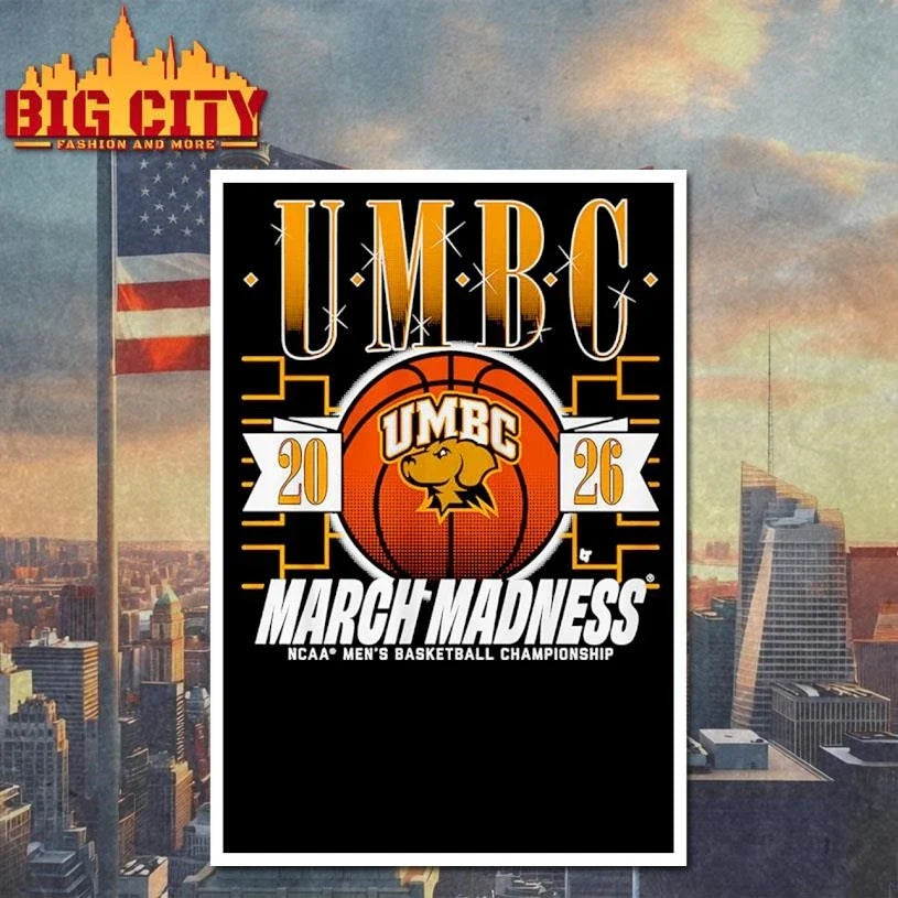 UMBC Retrievers MBB 2026 March Madness Shirt Unisex
