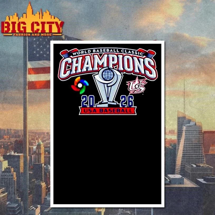USA Baseball Champions World Baseball Classic 2026 Shirt Unisex