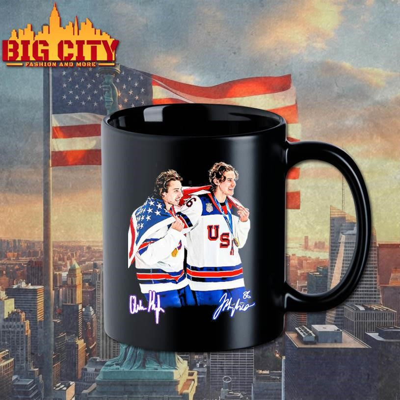 USA Gold Medal Hockey Champion Jack Hughes Quinn Hughes Shirt Unisex