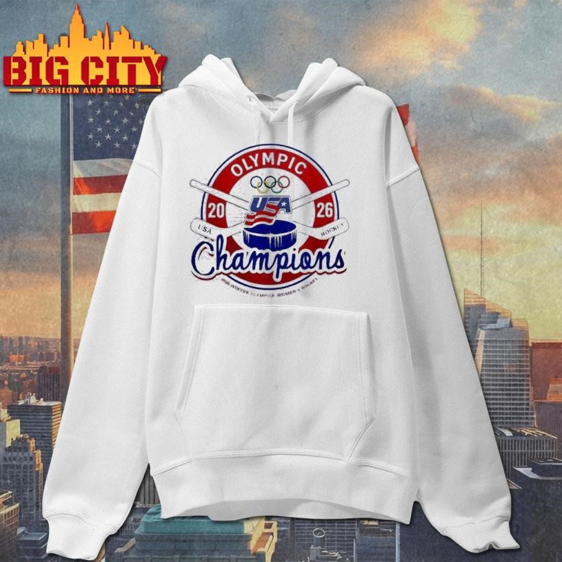USA Hockey 2026 Women Olympic Champions Shirt Unisex