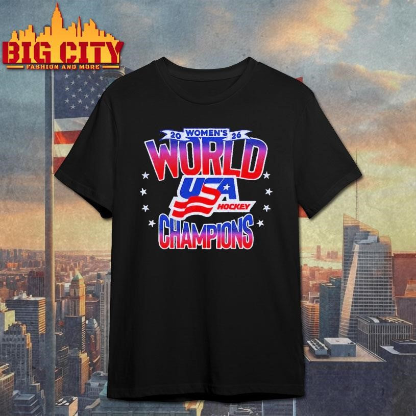 USA Hockey Women’s World Champions 2026 Shirt Unisex