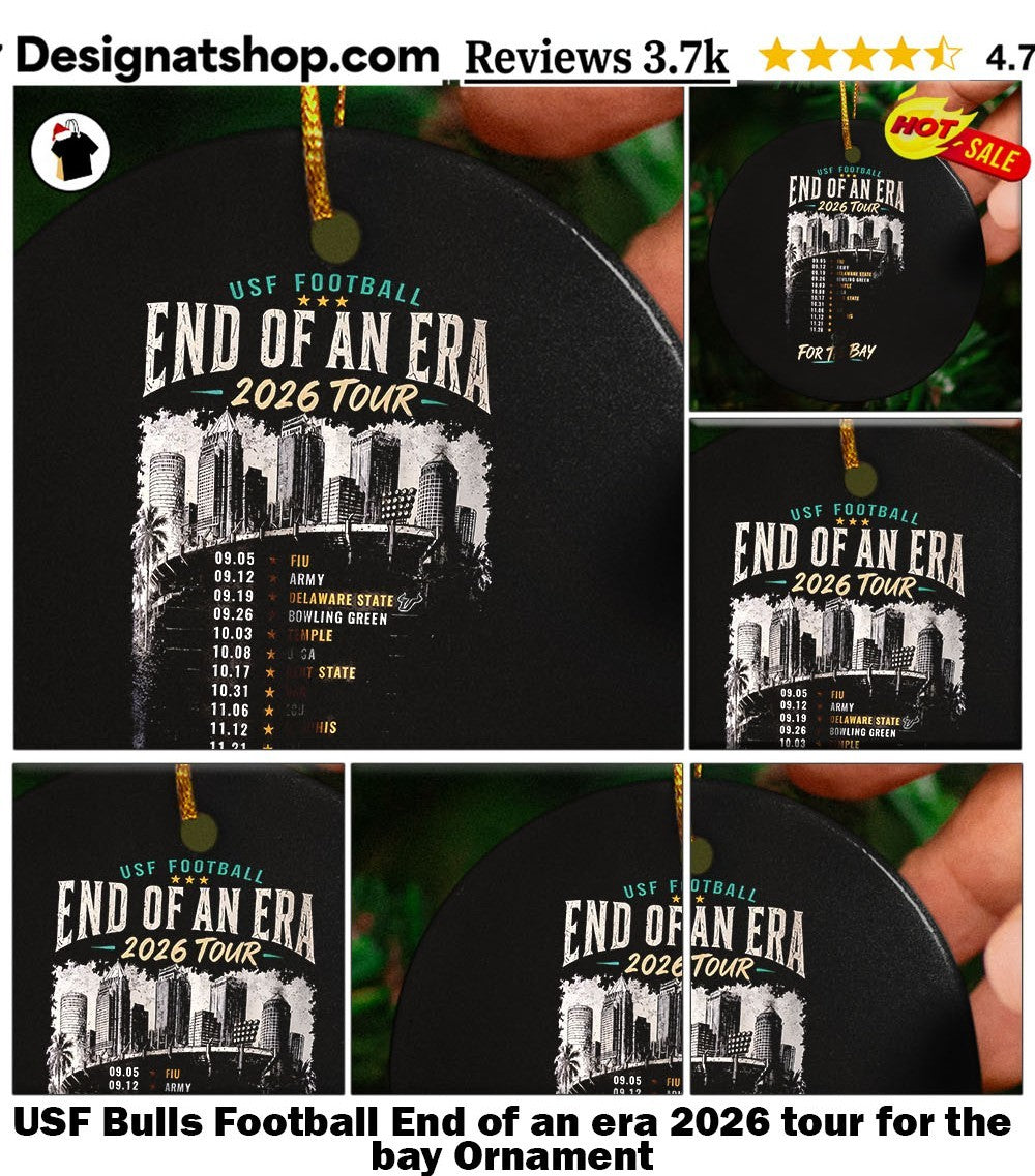 USF Bulls Football End of an era 2026 tour for the bay shirt