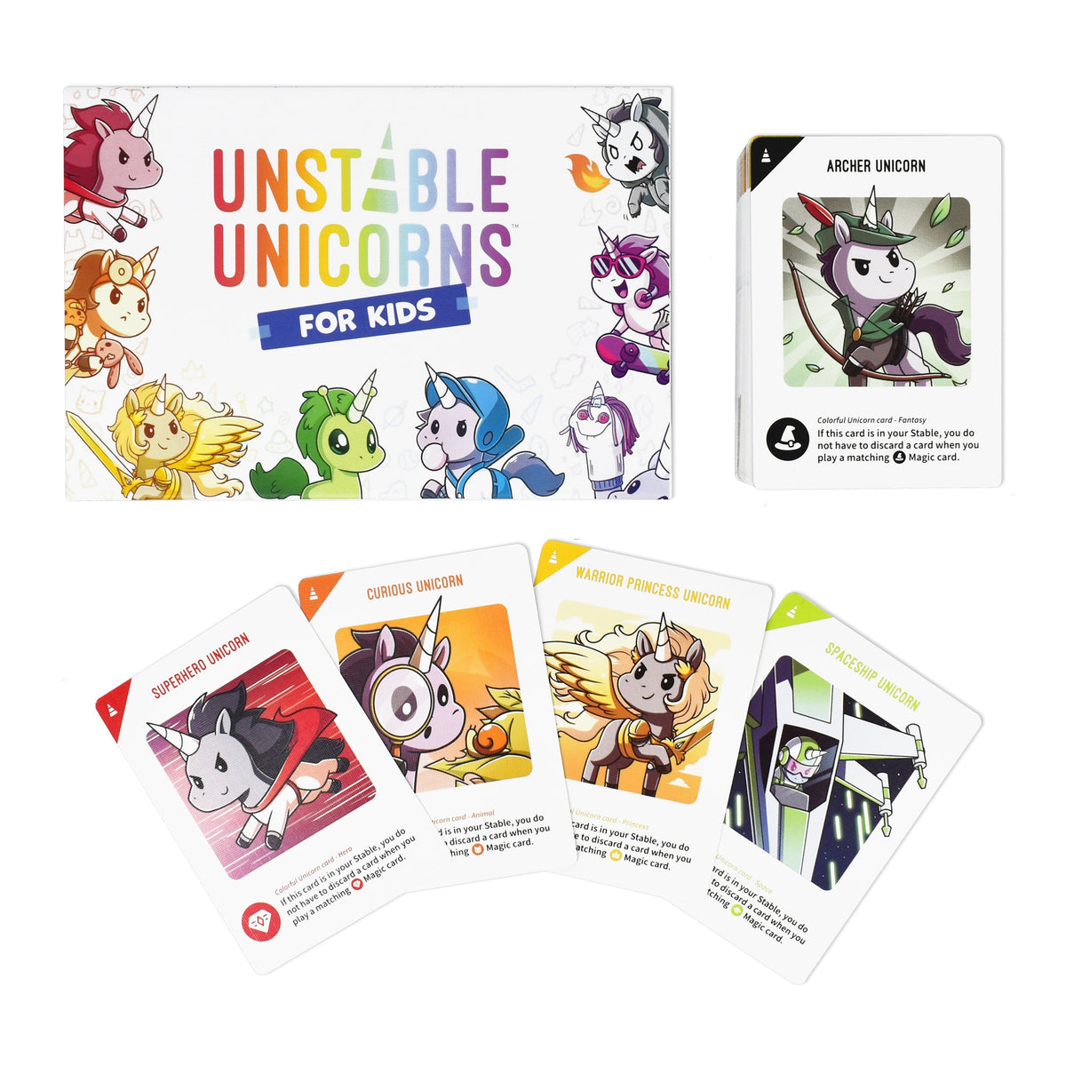 Unstable Unicorns for Kids: Base Game Unisex