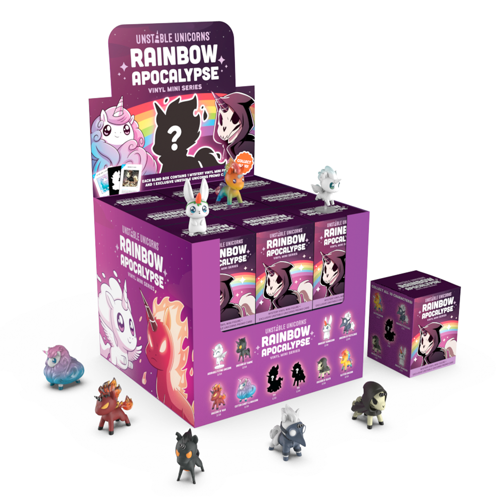 Unstable Unicorns: Rainbow Apocalypse Vinyl Figure Blind Box Unisex