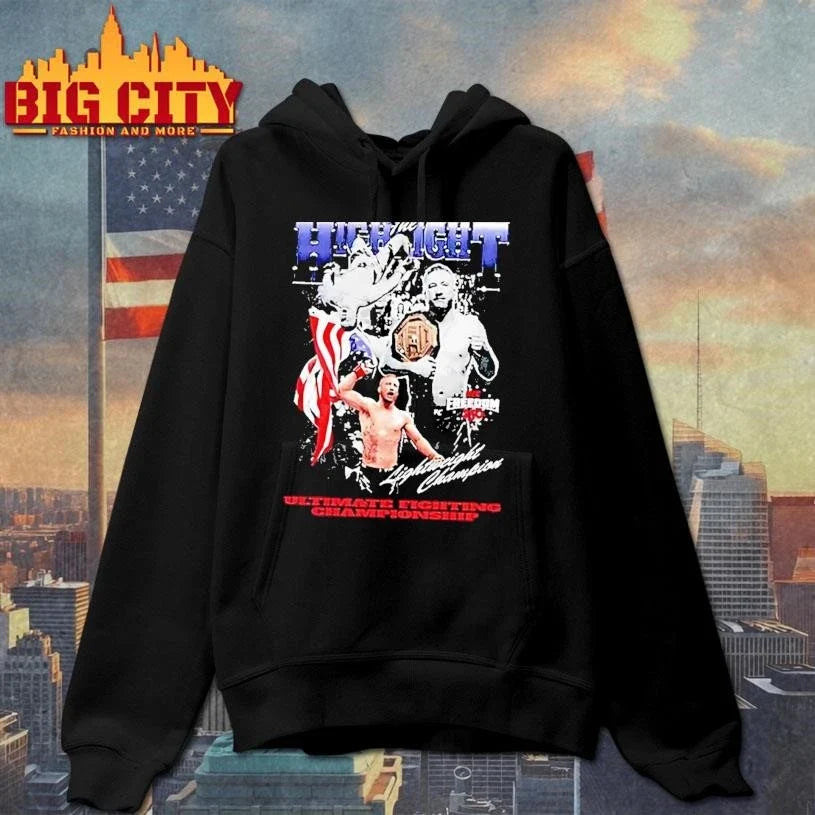 Ufc Justin Gaethje Highlight Freedom 250 Signature Shirt Unisex