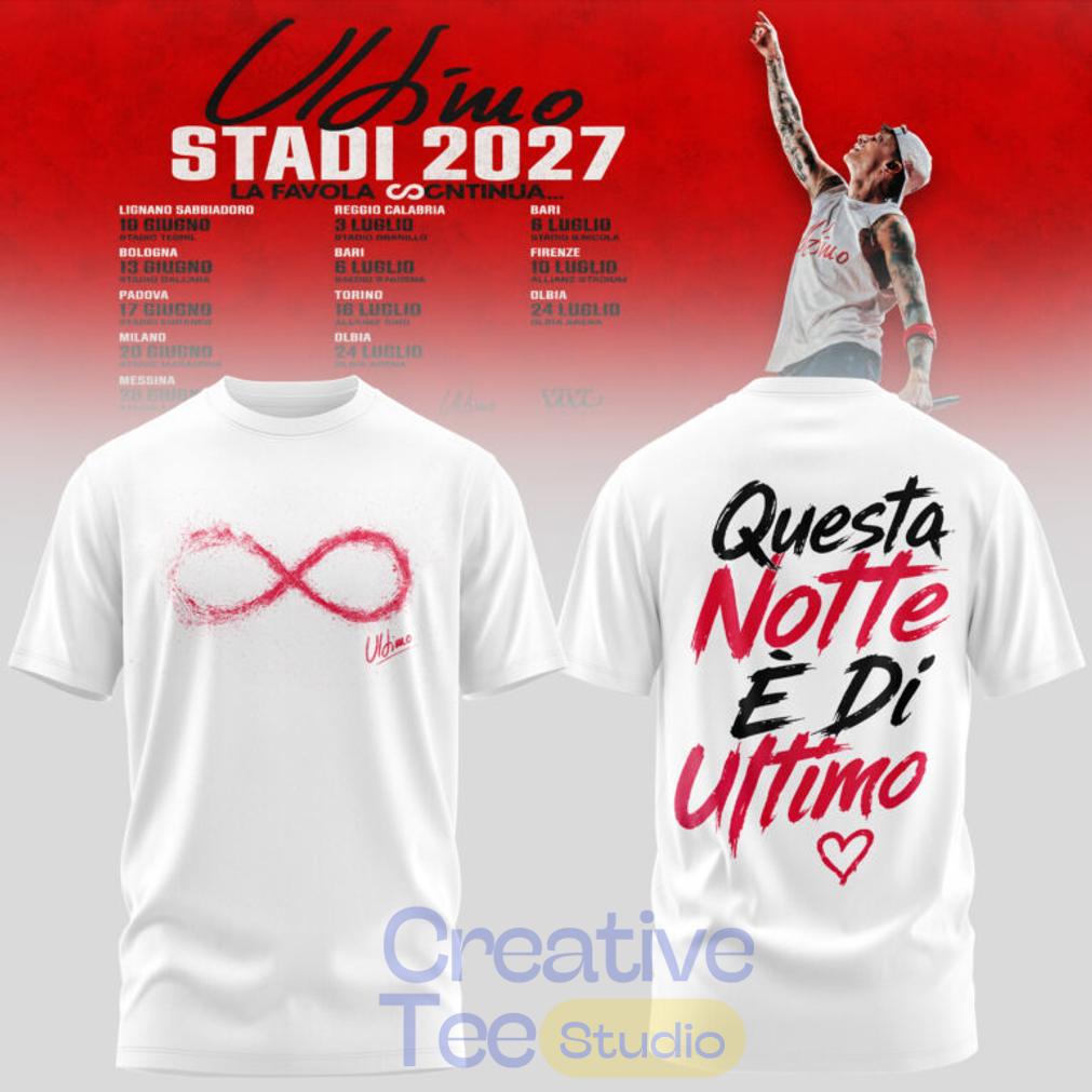 Ultimo Stadi 2027 Tour T-Shirt