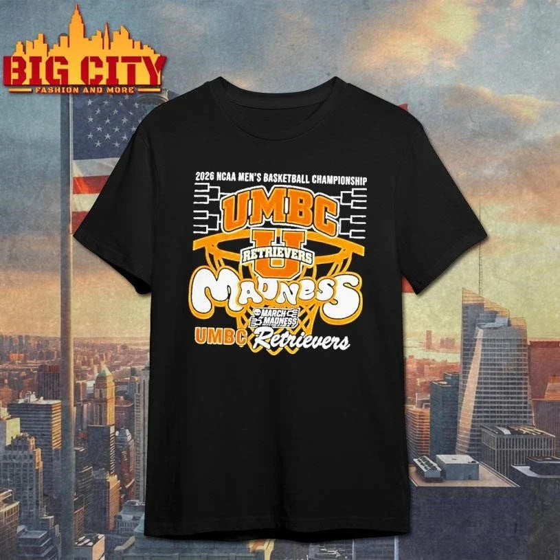 Umbc Retrievers 2026 Ncaa Mens Basketball Championship March Madness Shirt Unisex