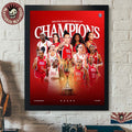 United States Women’s National Basketball Team 2026 FIBA Women’s World Cup Champions Poster Canvas