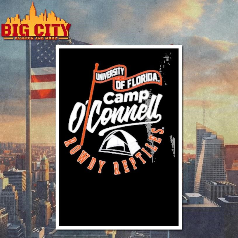 University Of Florida Camp Oconnell Rowdy Reptiles Shirt Unisex