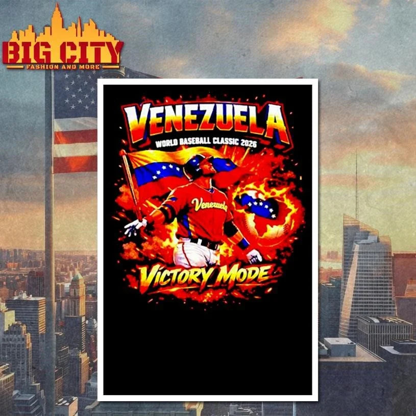 Venezuela Victory Mode World Baseball Classic Champions 2026 Shirt Unisex