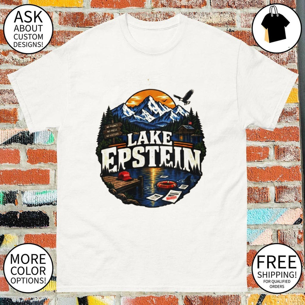 Vintage Ontario Lake Epstein Anti MAGA Protest shirt