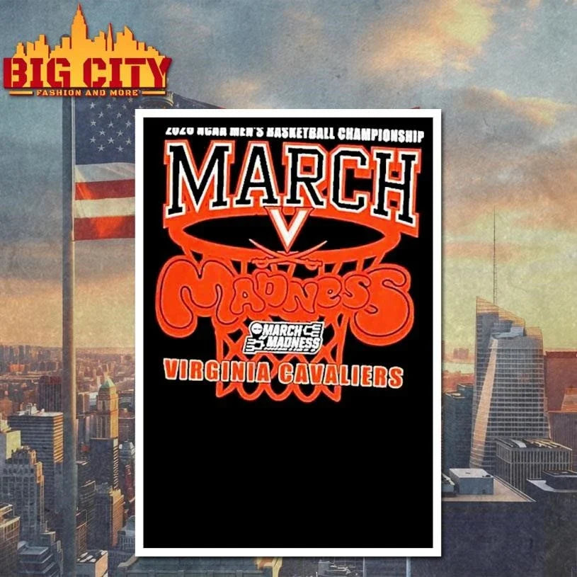 Virginia Cavaliers 2026 Ncaa Mens Basketball Championship March Madness Shirt Unisex