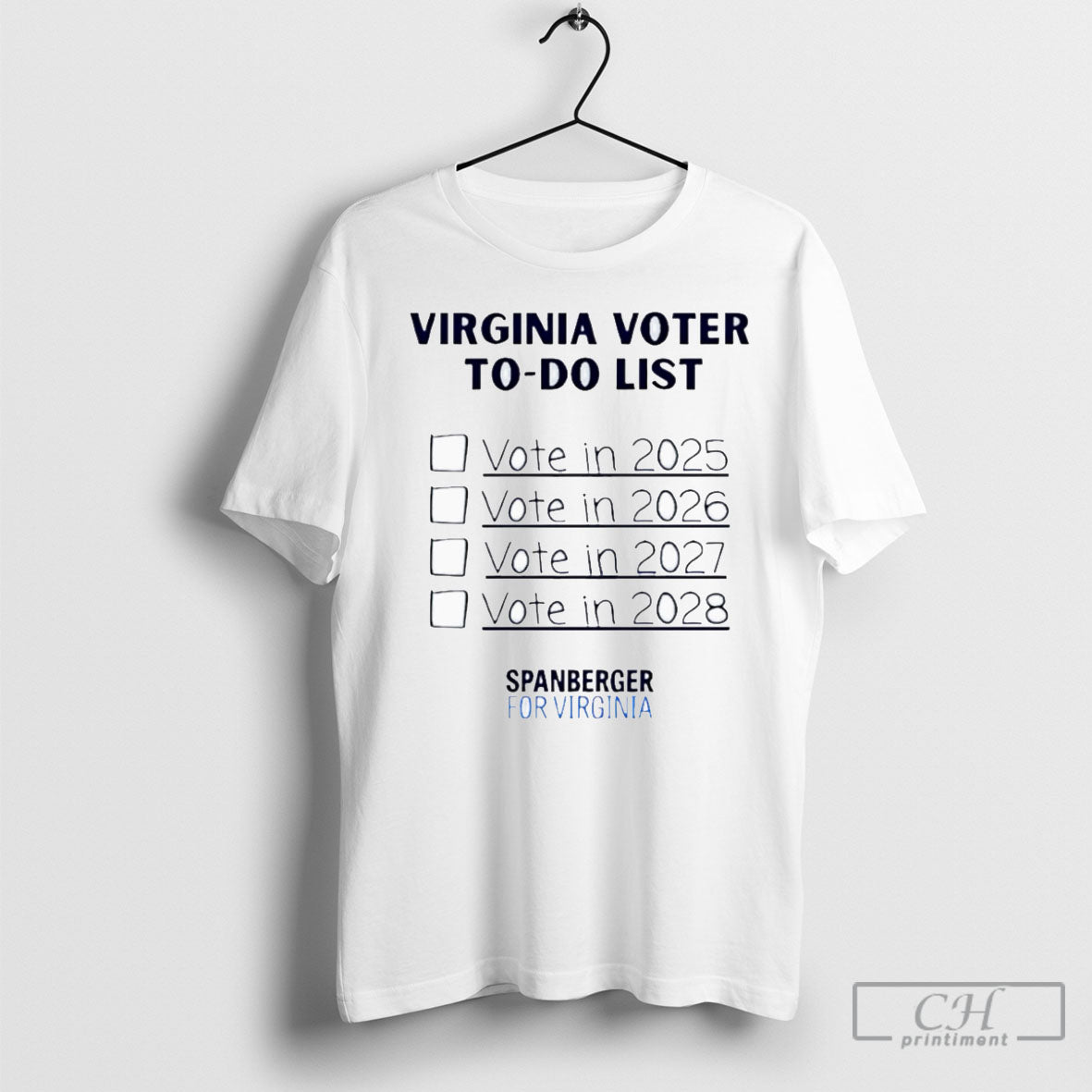 Virginia Voter To Do List Vote In 2025 Spanberger Sweater Unisex