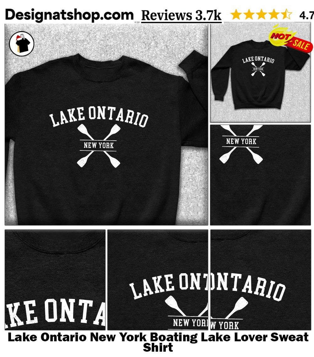 Lake Ontario New York Boating Lake Lover shirt